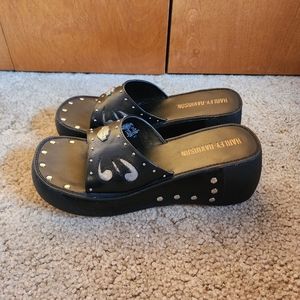 Womens Harley Davidson Platform Sandals